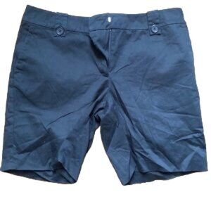 H&M Black Chino Shorts 8 in inseam